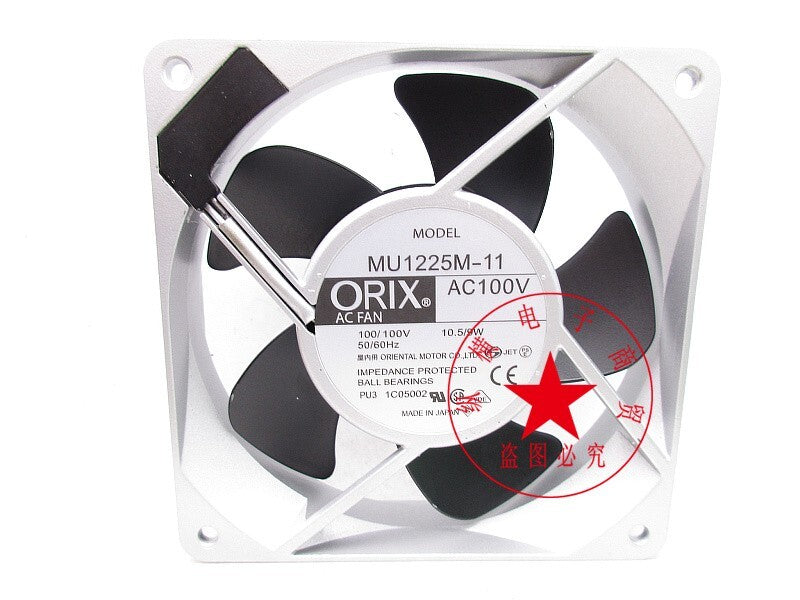 ORIX MU1225M-11 100V 12CM 10.5 9W 12025 Cooling Fan