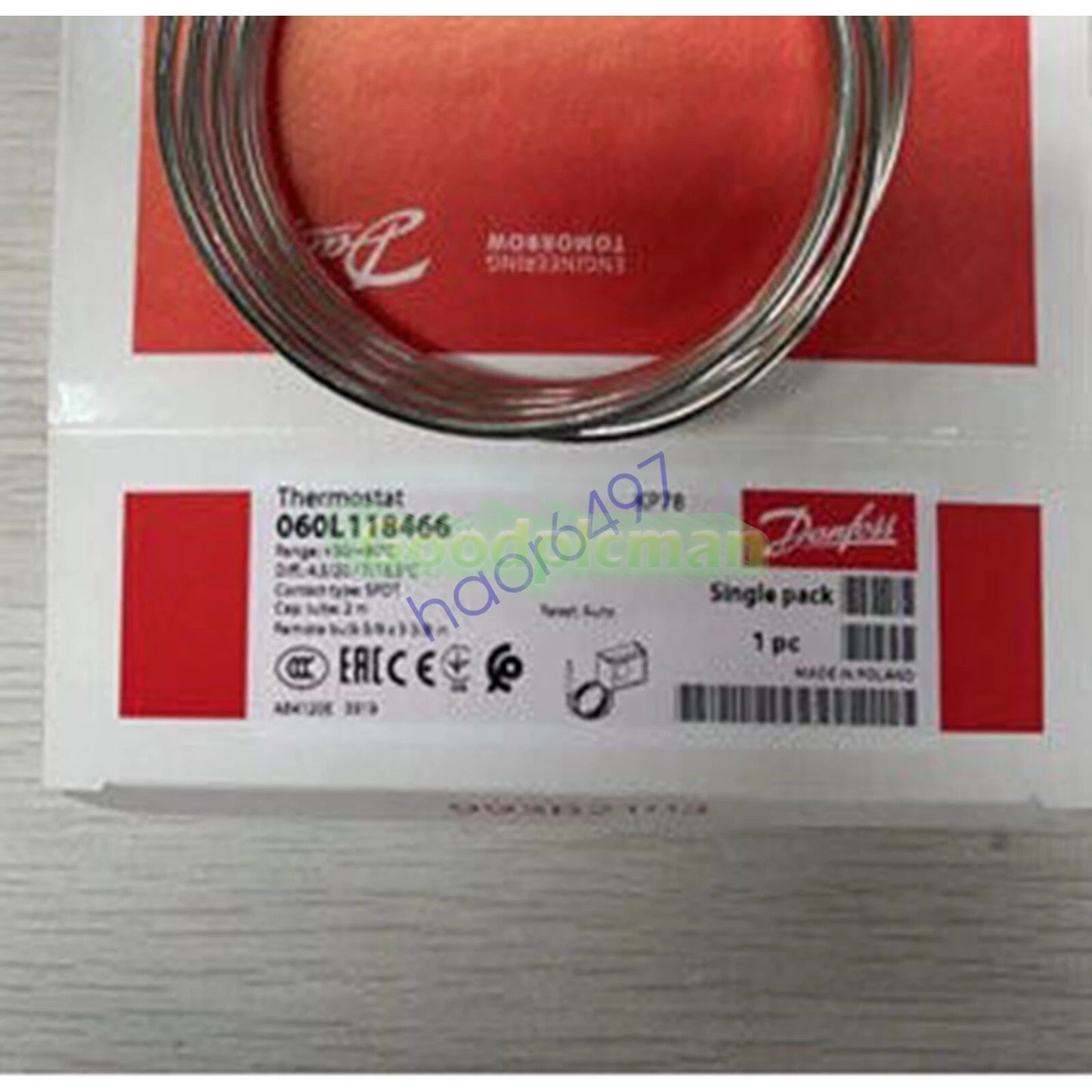 1pc Danfoss Temperature Switch Controller KP78 060L118466