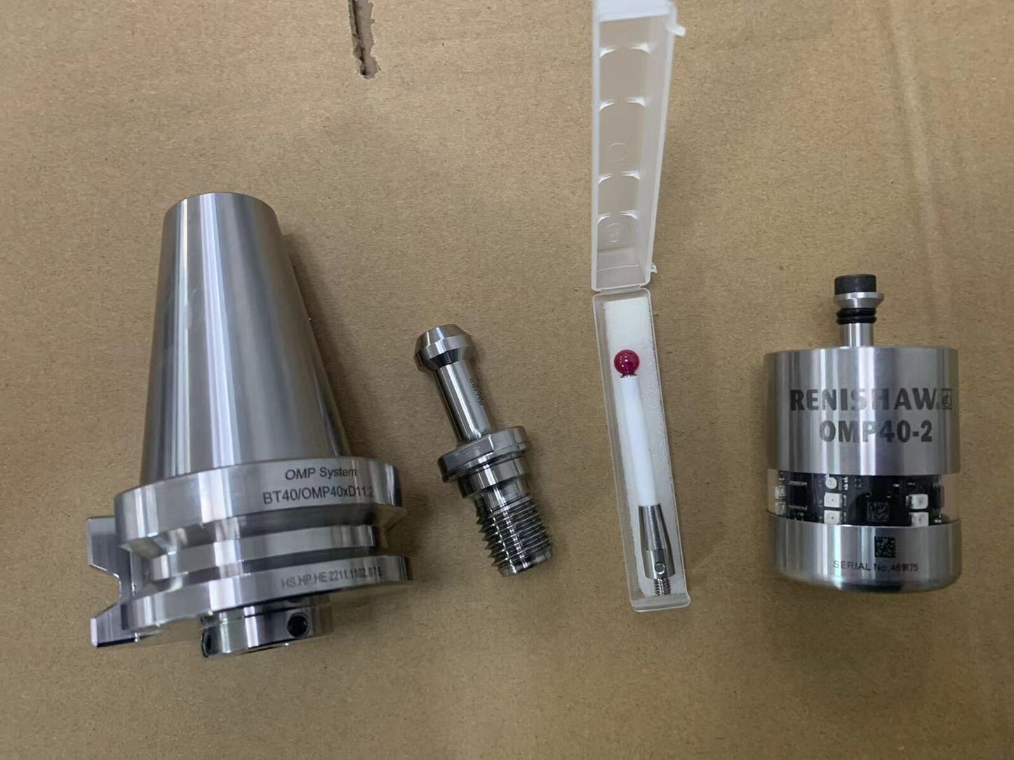 used 1pcs Renishaw OMP40-2 Probes+BT-40+Probe pin UPS delivery - RENISHAW