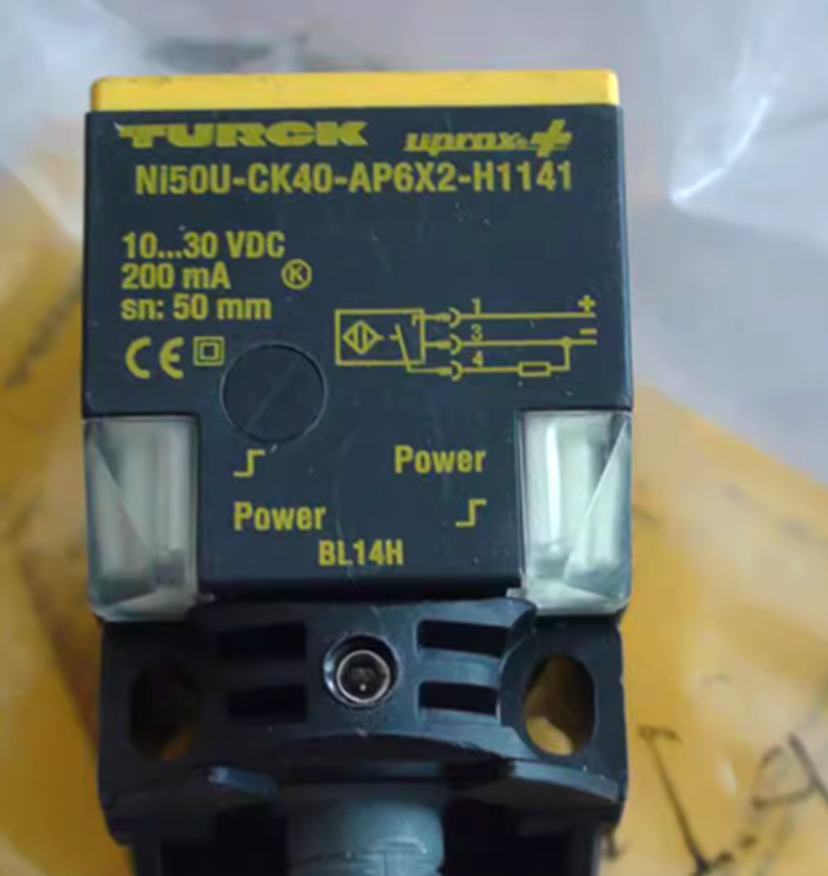 new  TURCK NI50U-CK40-AP6X2-H1141 NI50UCK40AP6X2H1141 Rectangular Sensor TURCK