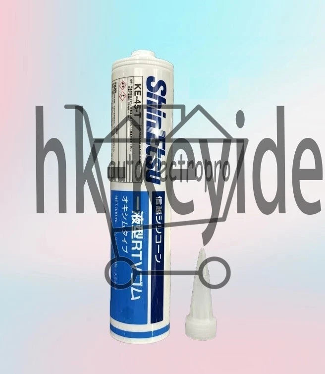 1Pcs Shin Etsu Silicone RTV Transparent KE-45-T KE45 330ML free ship