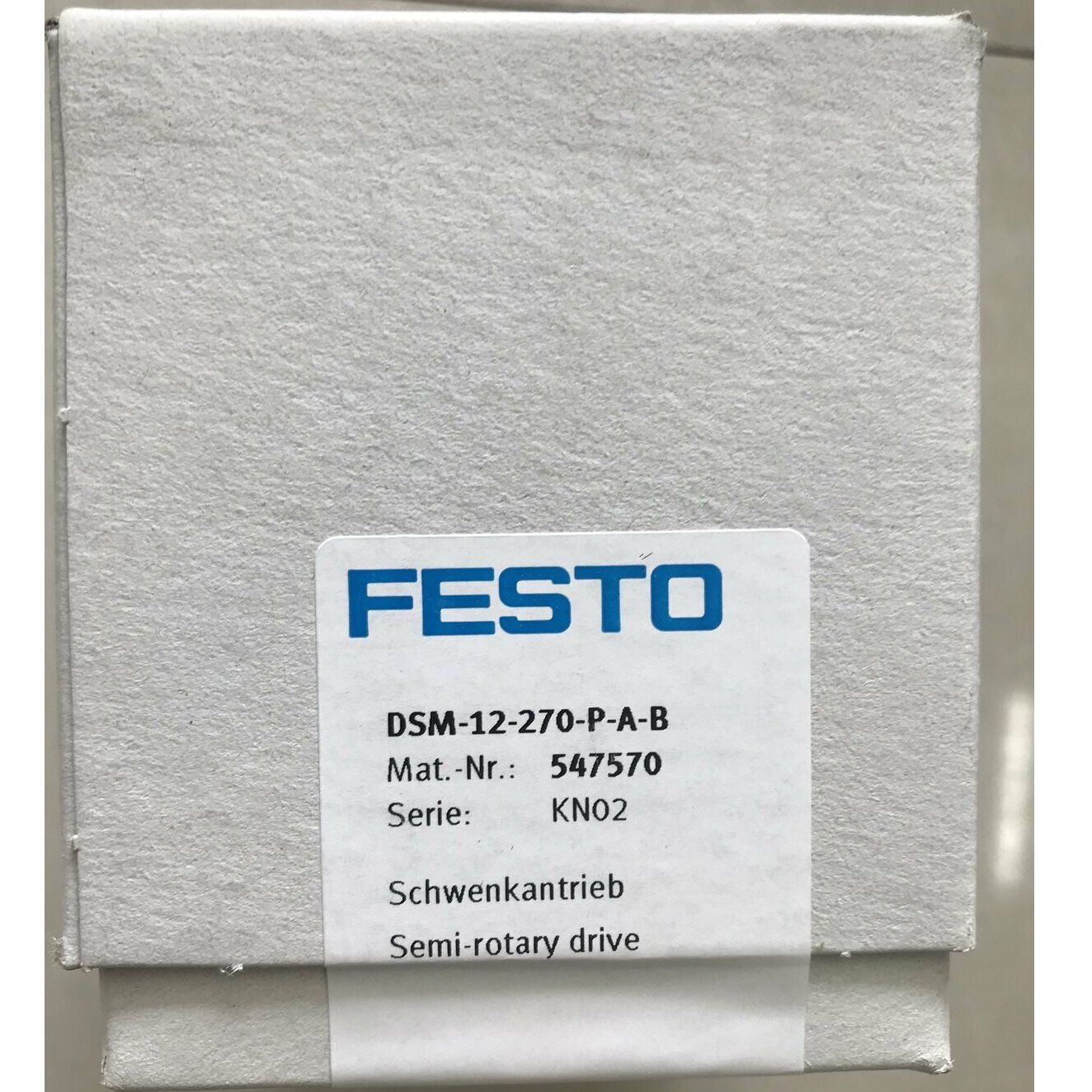 New 1PC FESTO DSM-12-270-P-A-B 547570 Swing Cylinder - FESTO