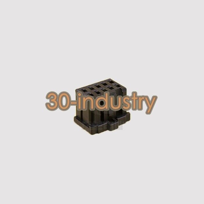 200 Rubber Shell Female Terminal Connector Housing 10P Black - 1-1827864-5 - TYCO ELECTRONICS