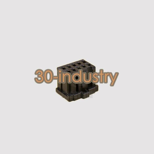 200 Rubber Shell Female Terminal Connector Housing 10P Black - 1-1827864-5 - TYCO ELECTRONICS