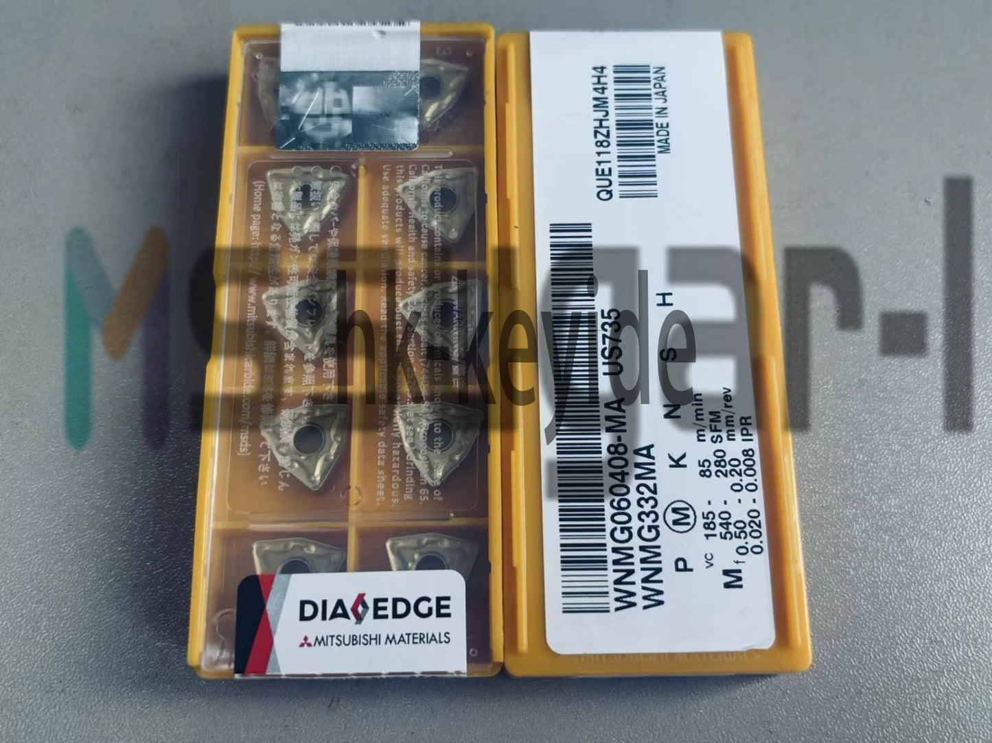 10pcs/box Mitsubishi CNC Blade WNMG060408-MA US735