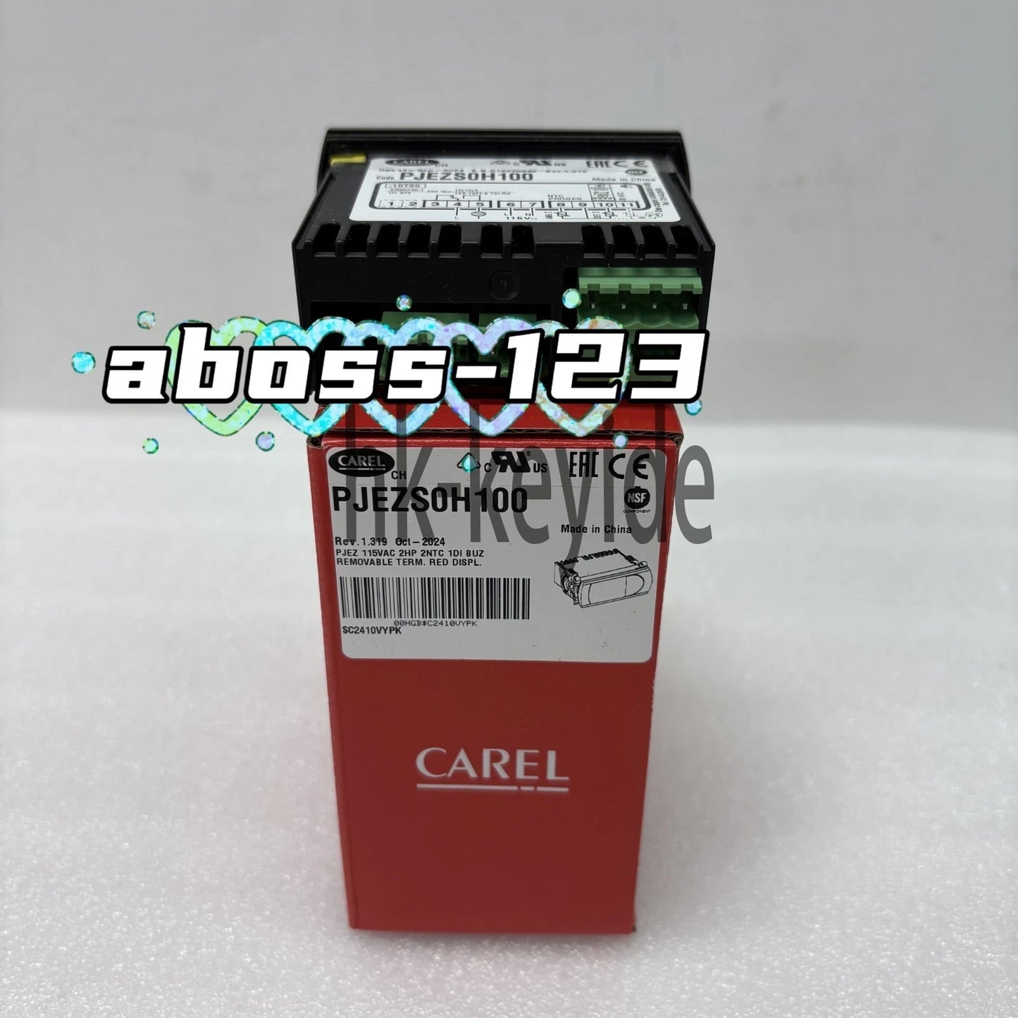 CAREL-- PJEZS0H100 Temperature controller#1pcs