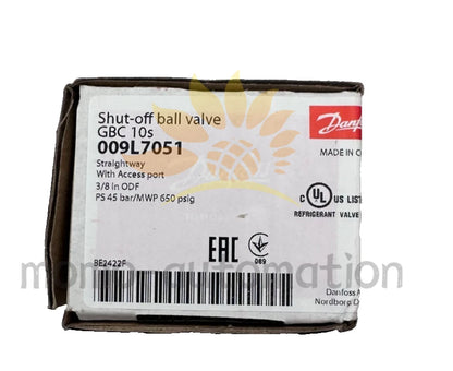 DANFOSS 009L7051 GBC 10s SHUT-OFF BALL VALVE STRAIGHTWAY WITH ACCESS PORT