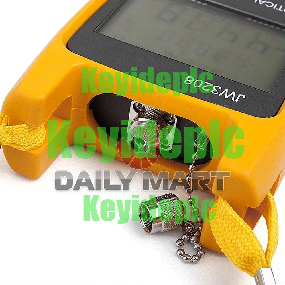Handheld Optical Power Meter JW3208A Laser Fiber Optic Tool Tester -70 to +3dBm