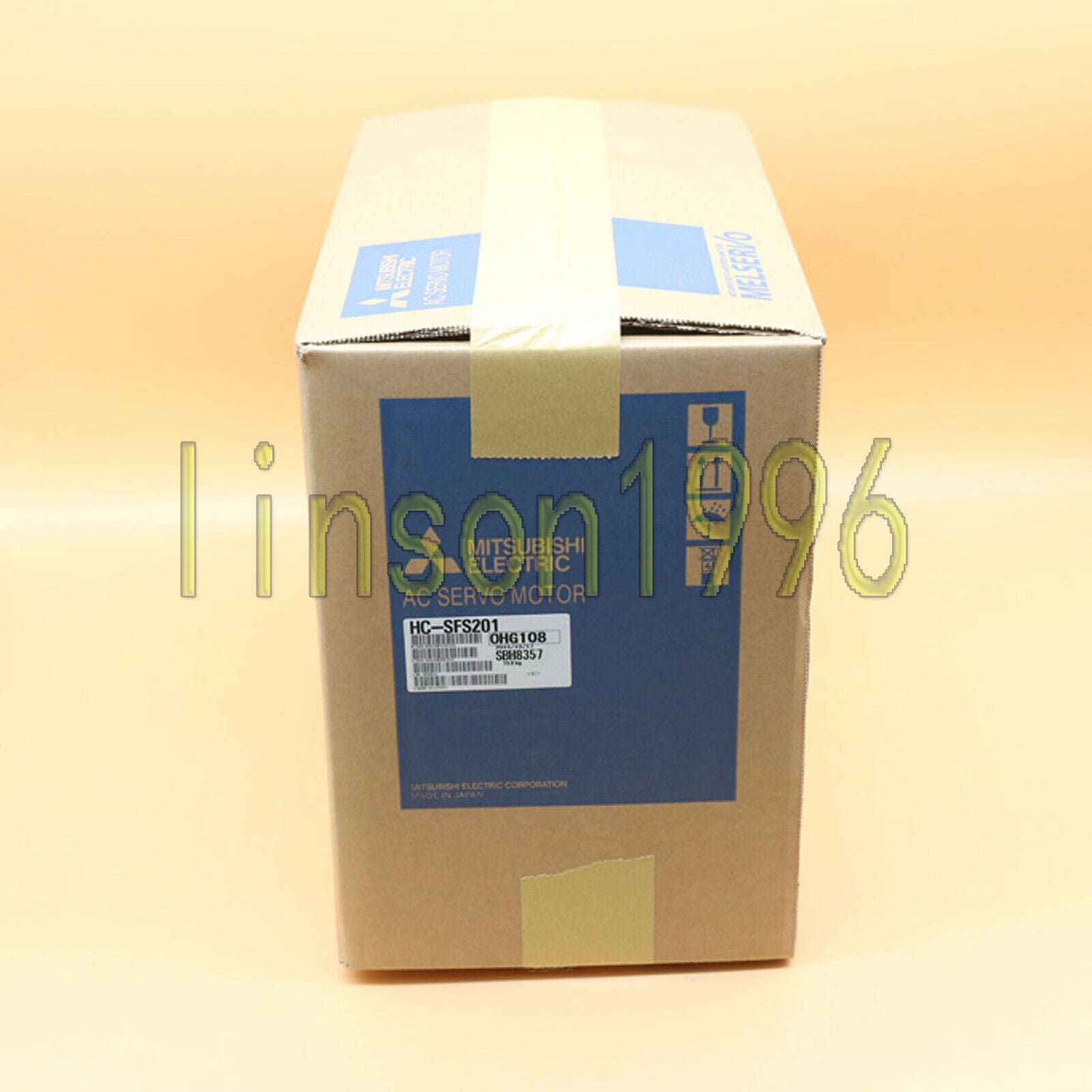 New Mitsubishi servo motor HC-SFS201 One Year - MITSUBISHI