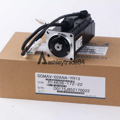 ONE YASKAWA SERVO MOTOR SGMAV-02ANA-YR13