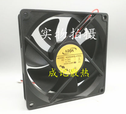 1pcs  Bi-Sonic SP1202524H 24V 0.24A 12025 12CM Cooling Fan