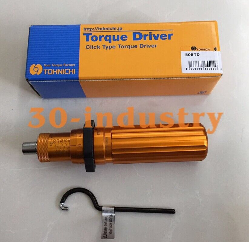 TOHNICHI 50RTD Torque Screwdriver 10-50kgf.cm with 0.5kgf.cm Precision - TOHNICHI