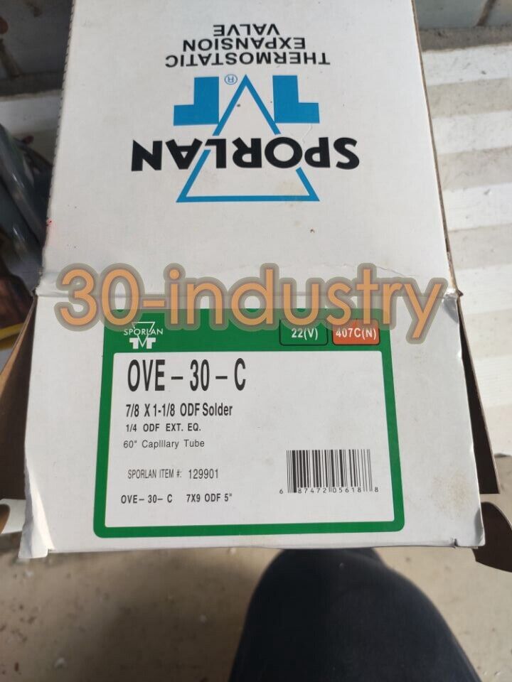 1PCS New For SPORLAN Refrigeration expansion valve OVE-30-C - KOEED