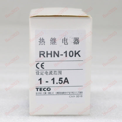 new RHN-10K 1-1.5A For TECO Thermal overload relay Fast - RHN