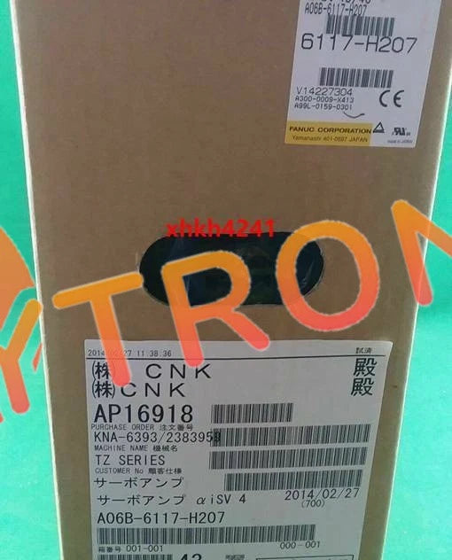 Fanuc A06B-6117-H207 Servo Drive Amplifier ping