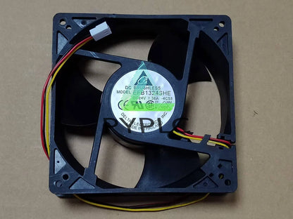 Delta EFB1324SHE 24V 1.38A 12738 12.7CM axial flow ball inverter cooling fan~