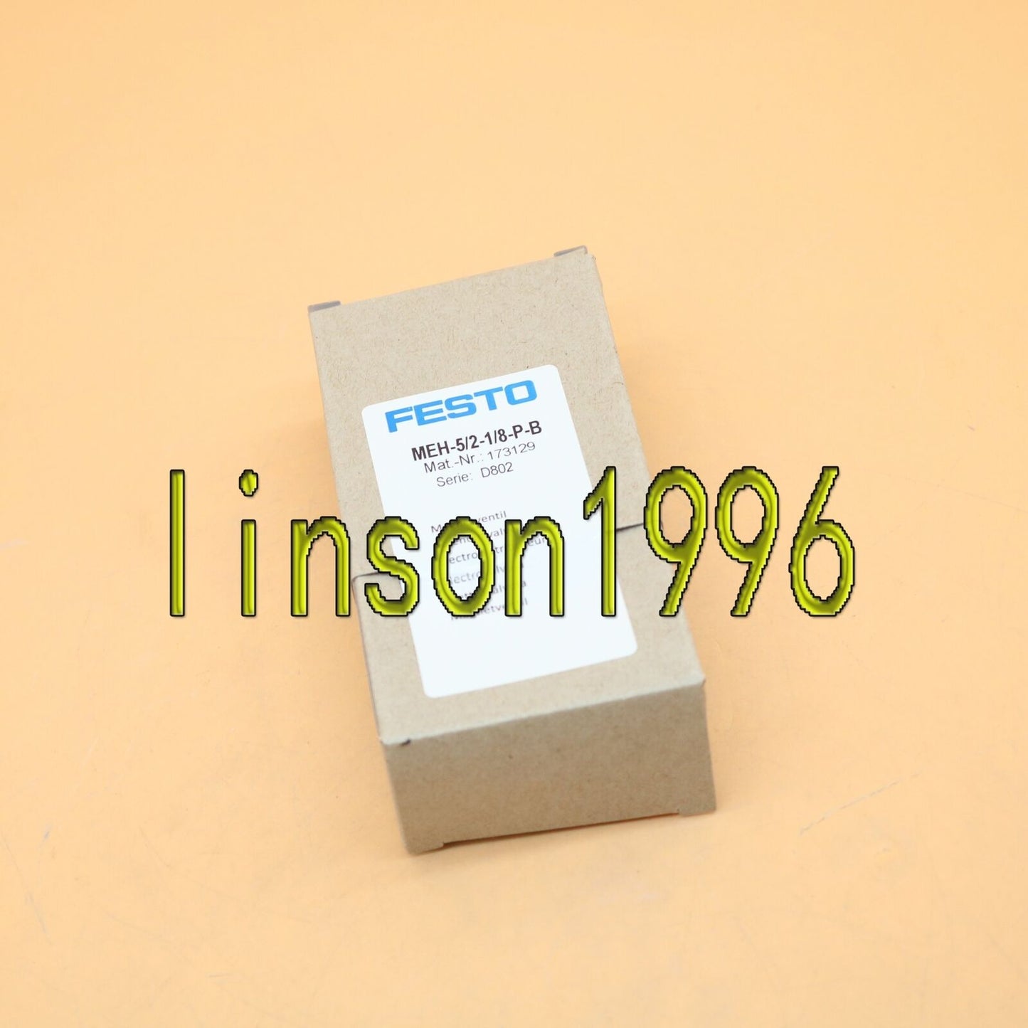 FESTO MEH-5/2-1/8-P-B Solenoid Valve - FESTO
