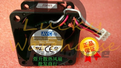 AVC DV04028B12U -205 DC12V 0.66A 4CM 4028 cooling fan 3pin