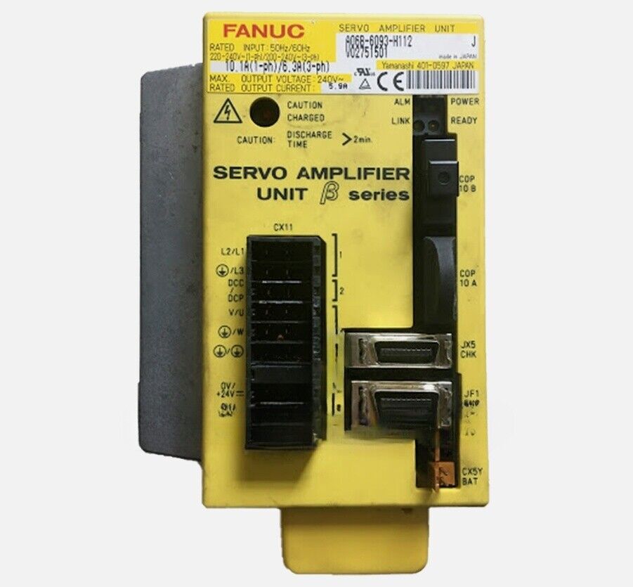 Genuine FANUC A06B-6093-H112 Servo Drive Factory Sealed - FANUC