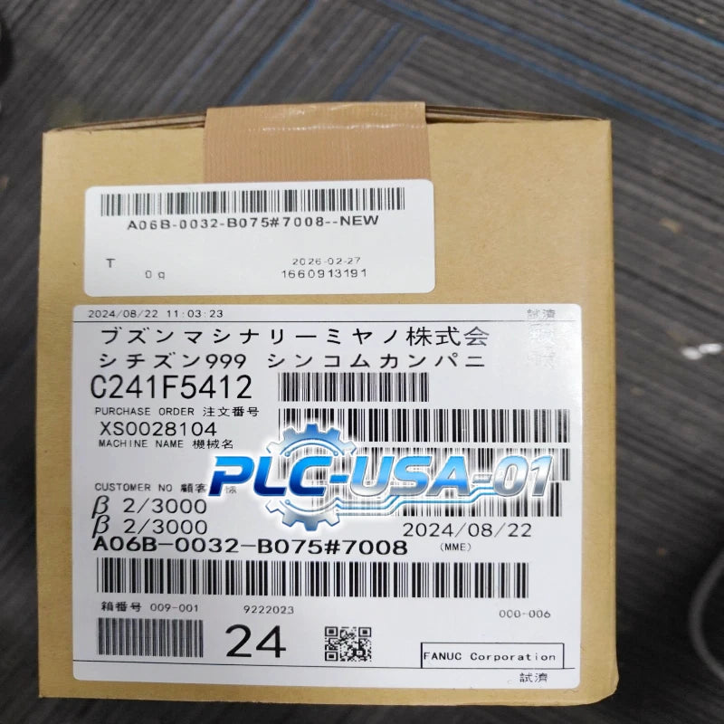 1PCS Fanuc A06B-0032-B075#7008 Servo Motor Fast shipping