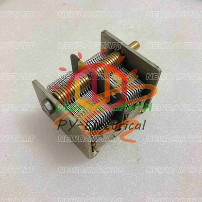 1pcs 365+365pF Broadcast Dual Gang Dual-unit Air Dielectric Variable Capacitor