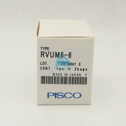 2PCS/Box PISCO RVUM6-6