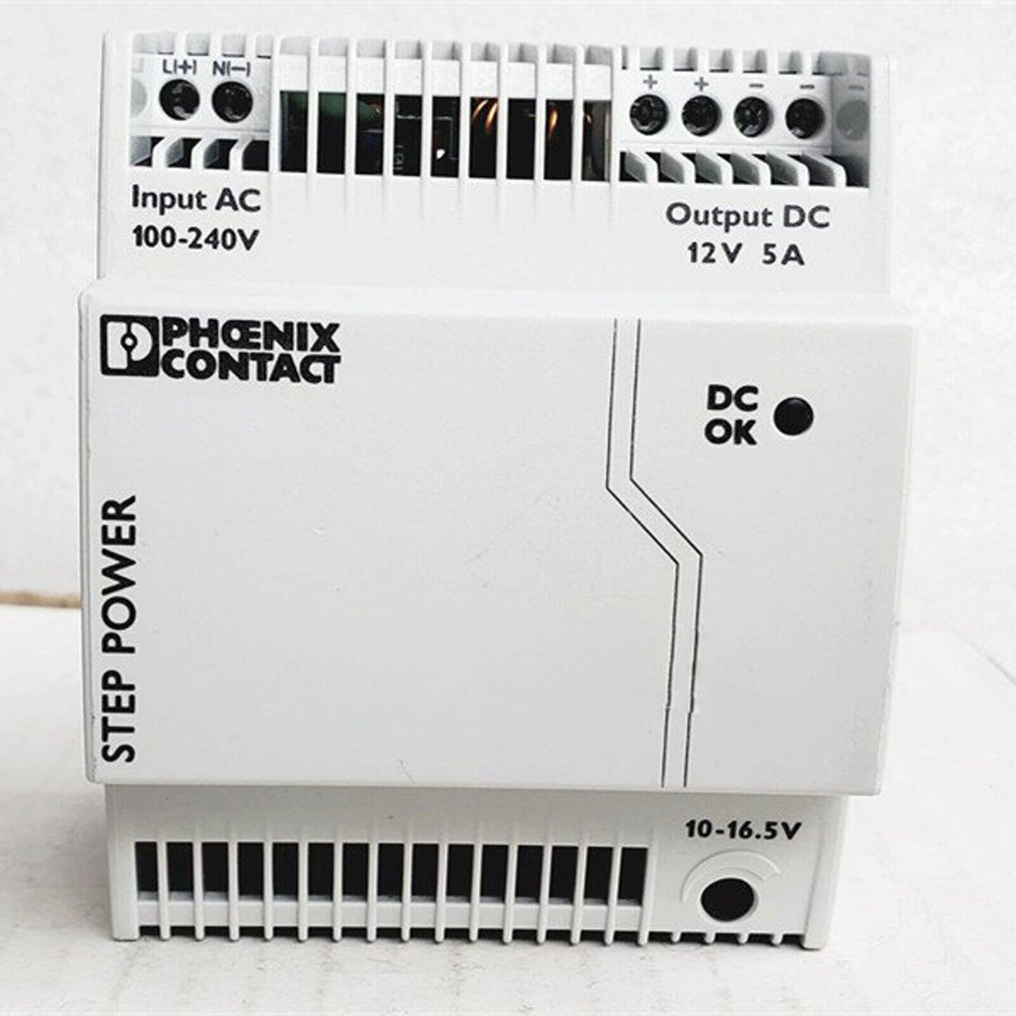 new Phoenix 1PC PHOENIX-CONTACT STEP-PS/1AC/12DC/5 ID 2868583 POWER SUPPLY - PHOENIX