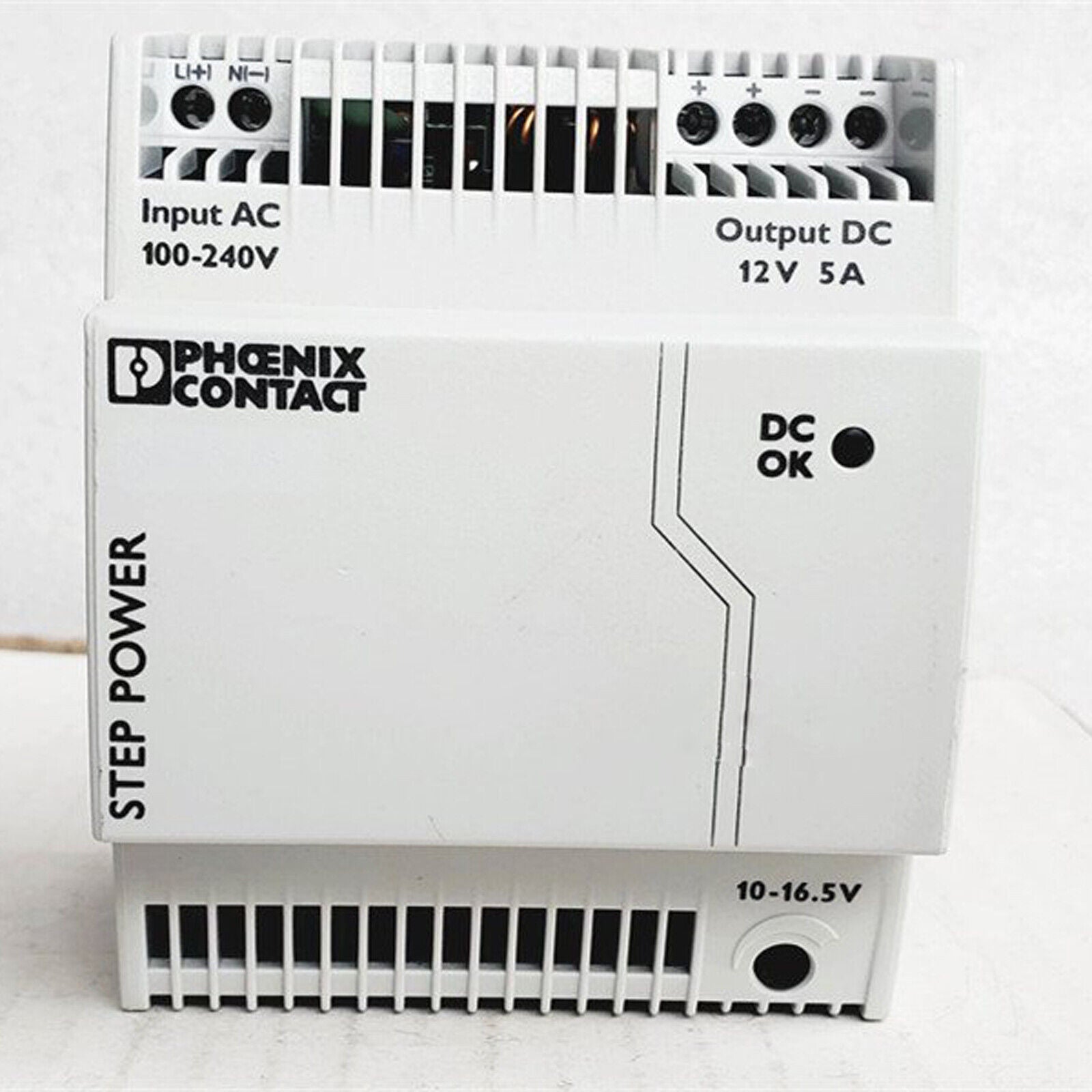 new Phoenix 1PC PHOENIX-CONTACT STEP-PS/1AC/12DC/5 ID 2868583 POWER SUPPLY - PHOENIX