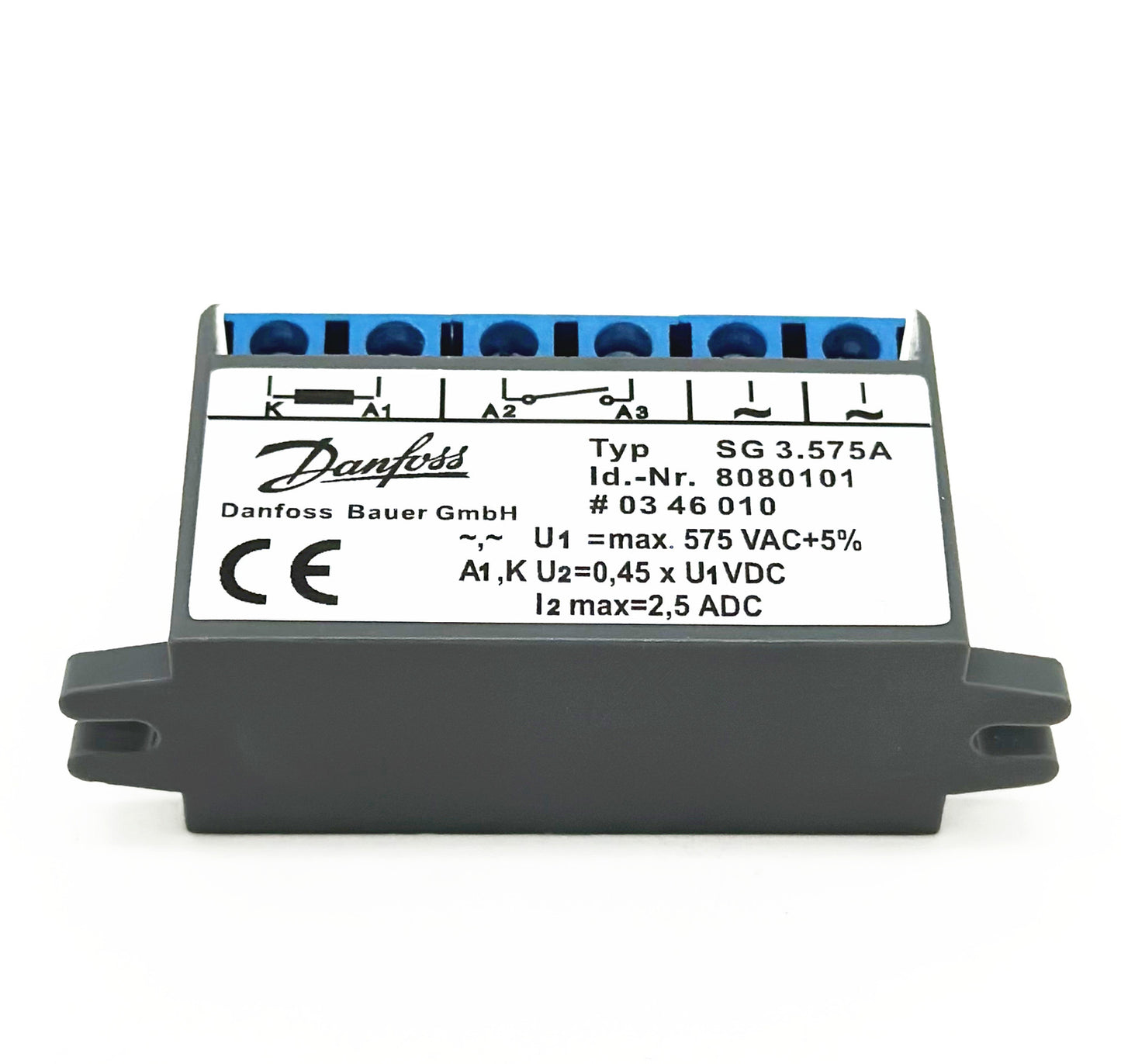 new Replace Danfoss Bauer GmbH SG 3.575A ID-Nr:8080101 Motor Brake Rectifier Device