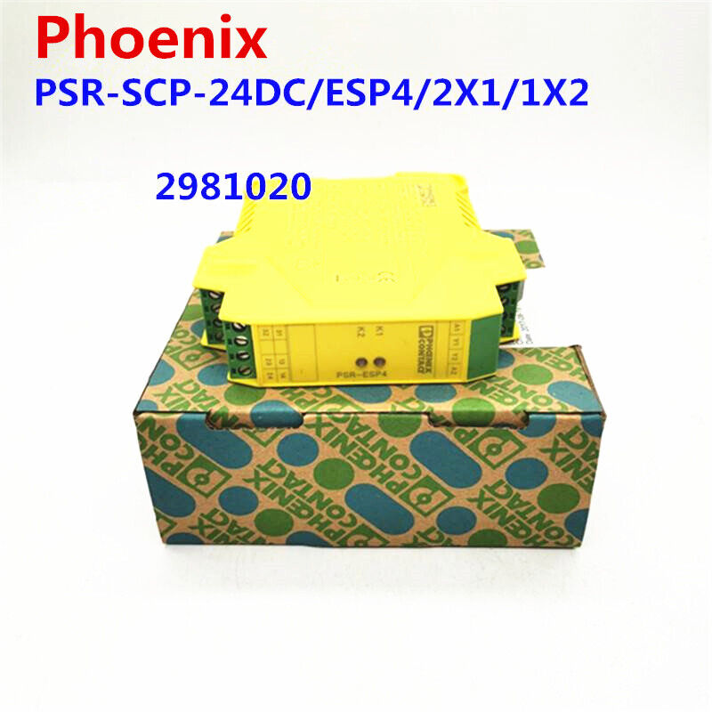 new 1pcs Phoenix Safety Relay PSR-SCP-24DC/ESP4/2X1/1X2 Order No.2981020 - SCHNEIDER ELECTRIC