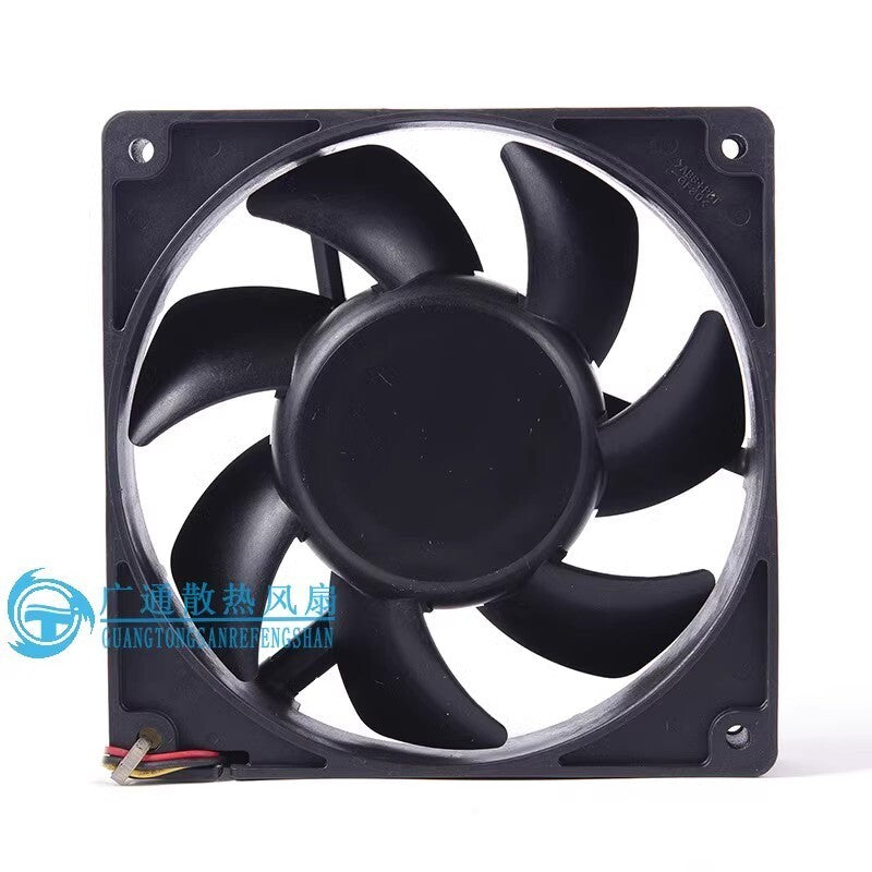Sanyo 9G1212M4D03 12025 DC12V 0.14A 12CM 3-Wire Silent Cooling Fan