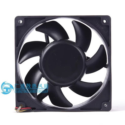 Sanyo 9G1212M4D03 12025 DC12V 0.14A 12CM 3-Wire Silent Cooling Fan