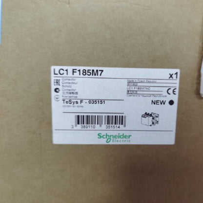 Schneider LC1F185M7 TeSys LC1 3 Pole 180A 100kW 220 VAC Contactor - SCHNEIDER