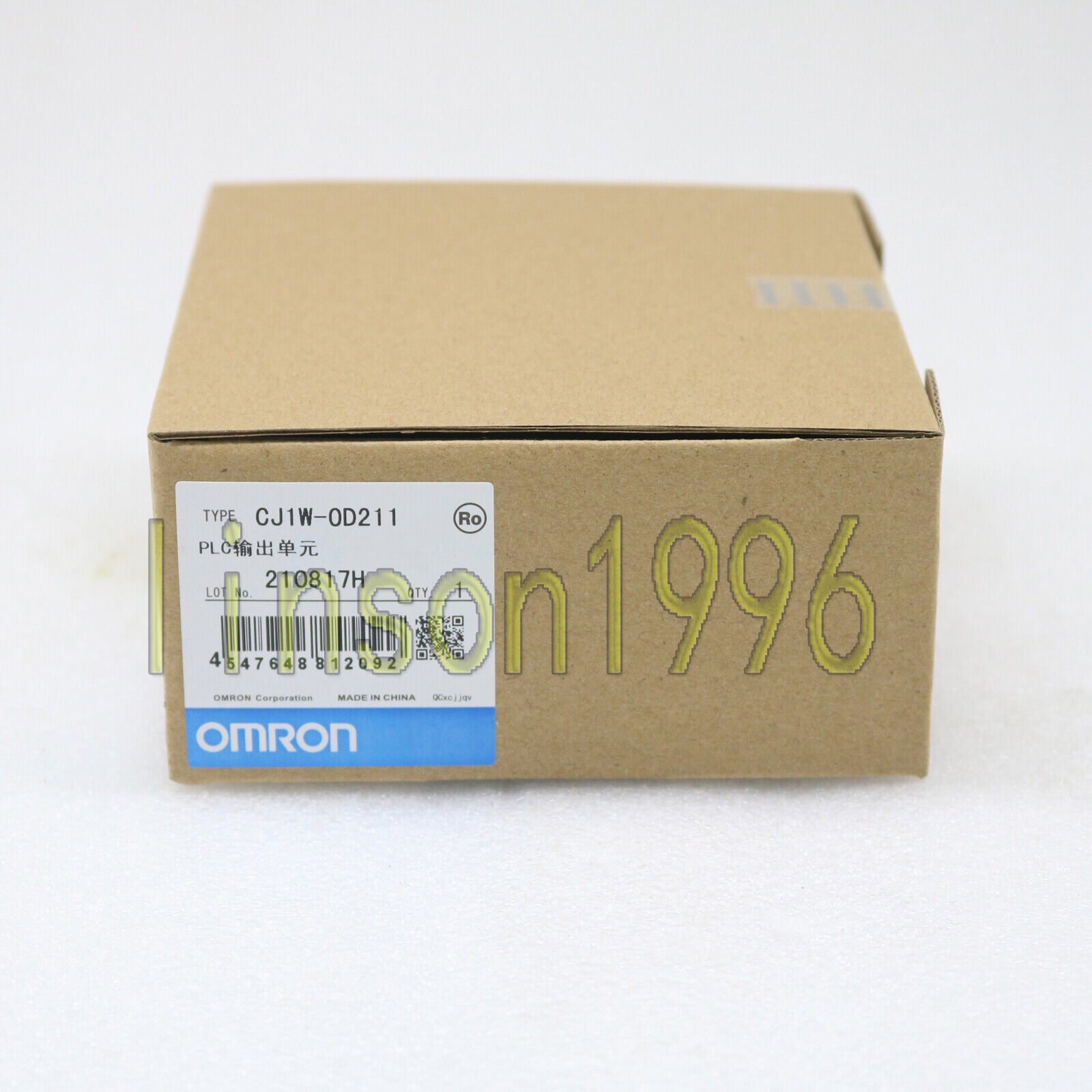 new  IN BOX OMRON CJ1W-OD211 PLC Output Unit Controller Module 1 year