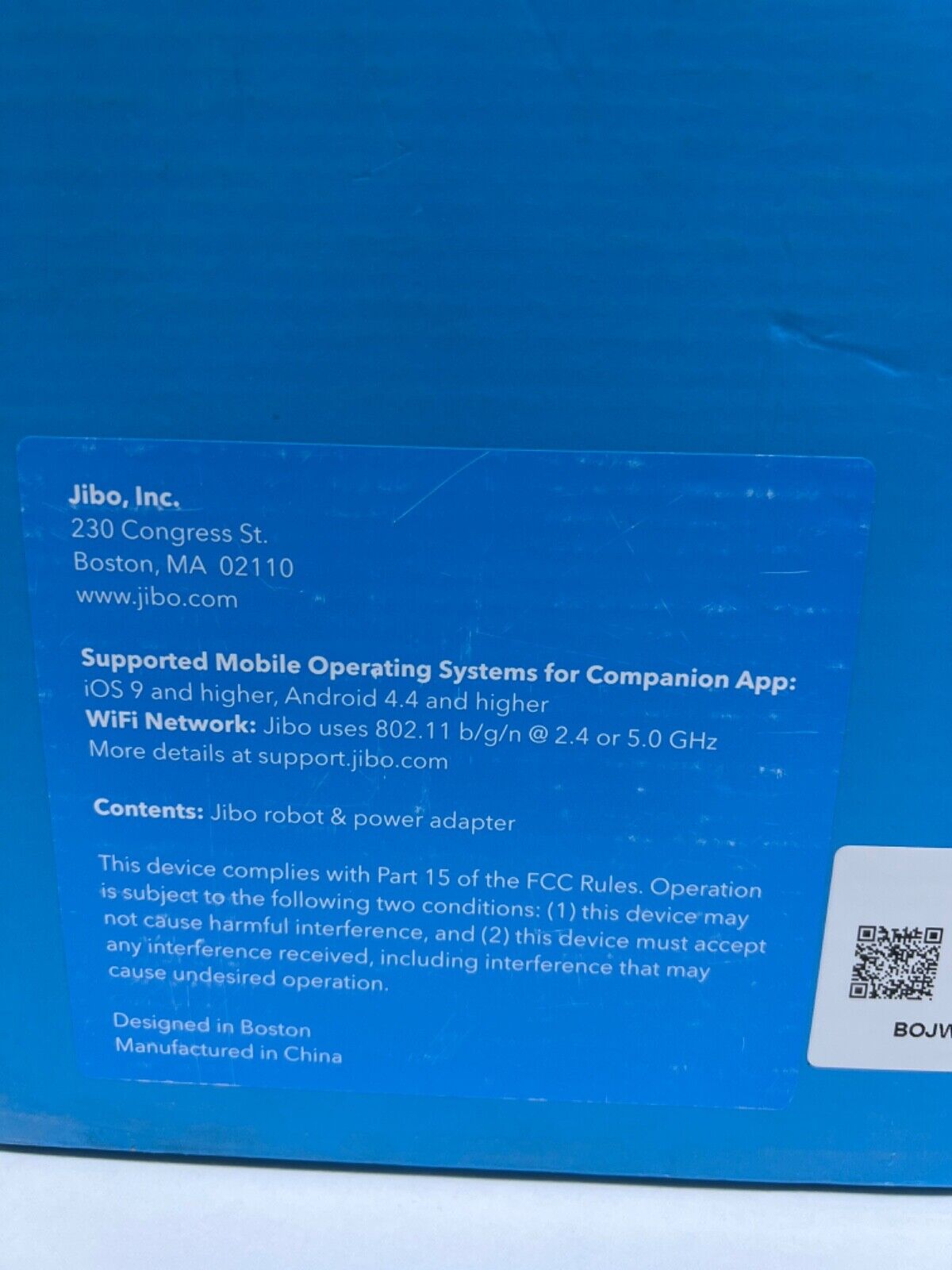 new Jibo Robot JW1000003 ,The World's First Social Robot -White - JIBO