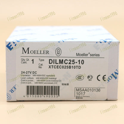 1-PC Eaton DILMC25-10 RDC24 24-27V Contactors - MOELLER