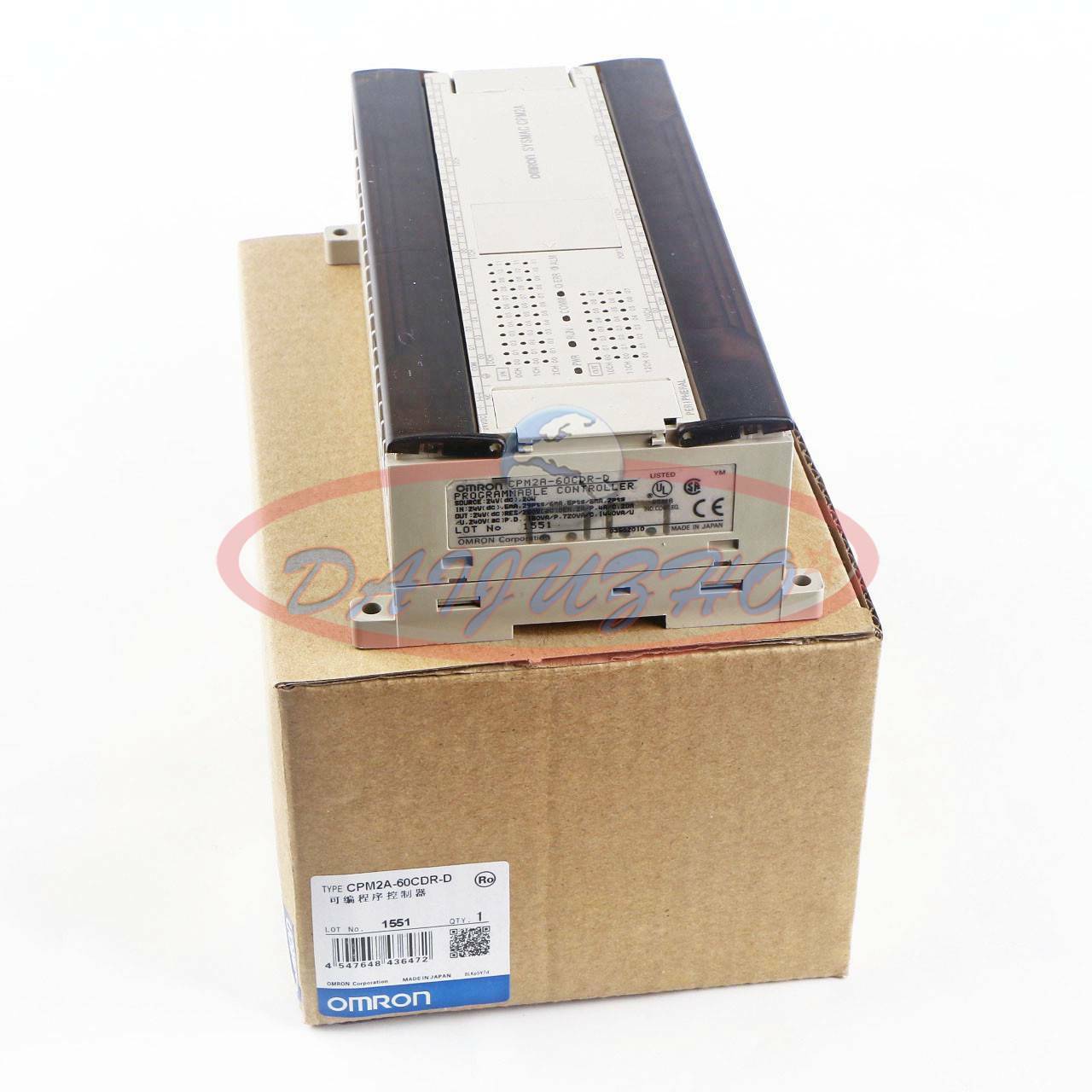ONE OMRON CPM2A-60CDR-D PLC Module - High-Performance Industrial Control Unit - OMRON
