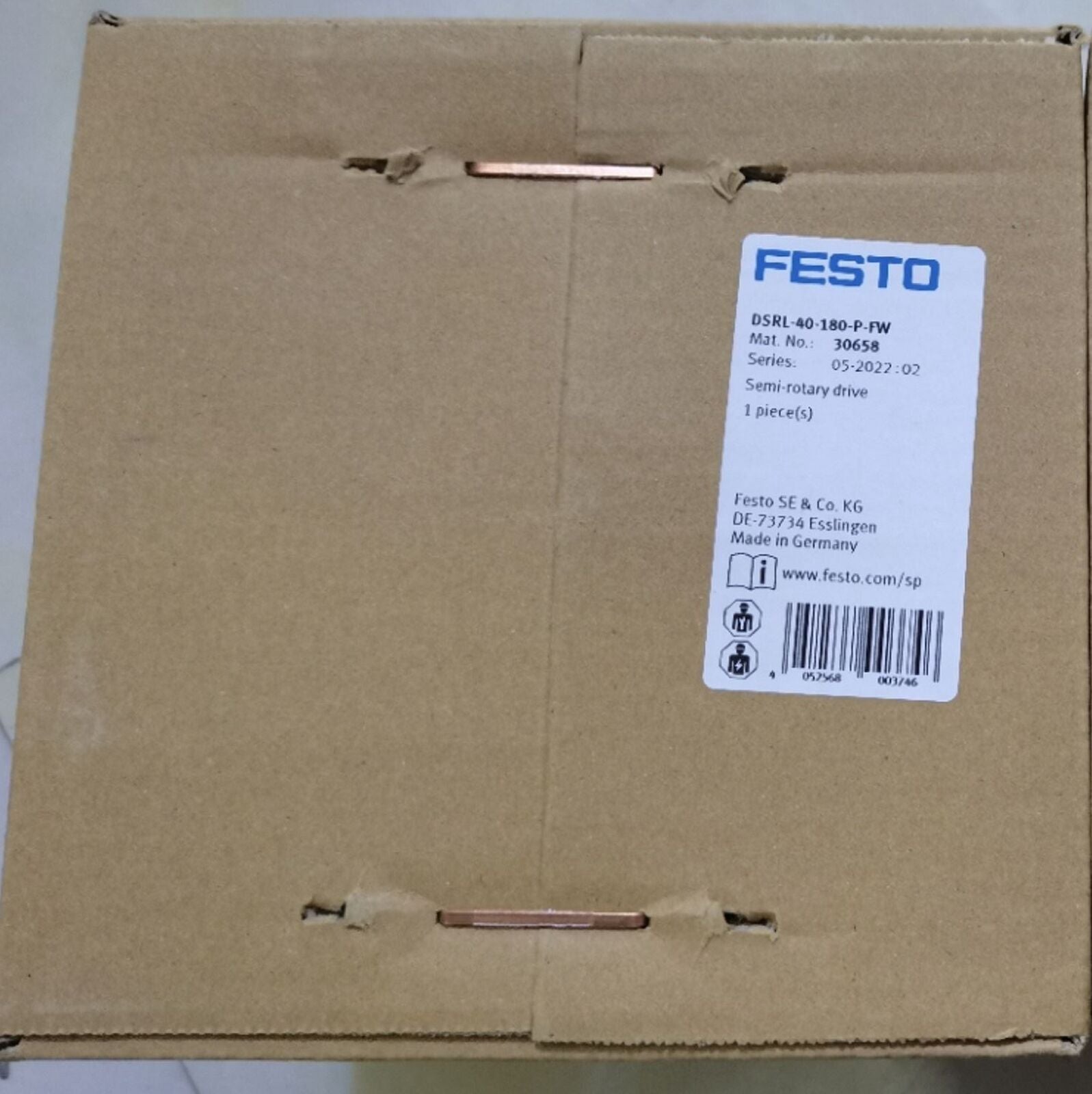 new FESTO DSRL-40-180-P-FW 30658 Swing Cylinder - FESTO