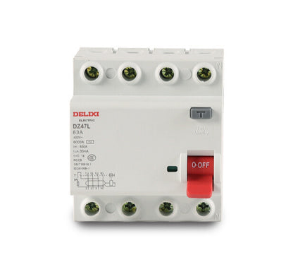 Delixi DZ47L Series Leakage Switch Circuit Breaker  Free Shipping  #DEL