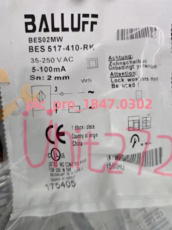 BES 517-410-RK 1PCS Balluff BES02MW Proximity Switch Fast Shipping #u