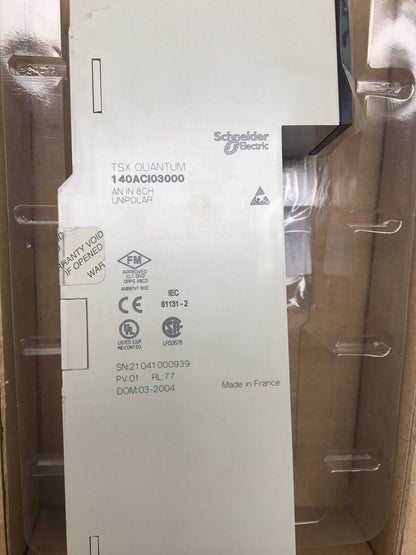 new SCHNEIDER 140ACI03000 Analog Input Module - SCHNEIDER