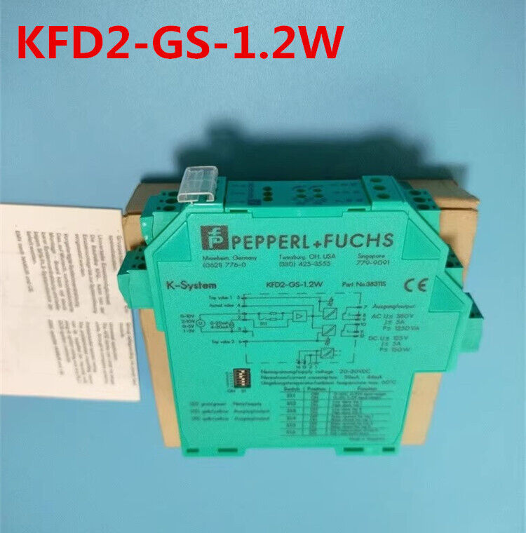 new 1pcs PEPPERL+FUCHS Safety Barrier Module KFD2-GS-1.2W - PEPPERL+FUCHS