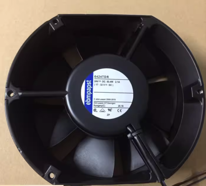 new 1 PCS cooling fan 6424TDR DC24V 17251 17CM 2 wire Aluminum frame fan - VENDOR