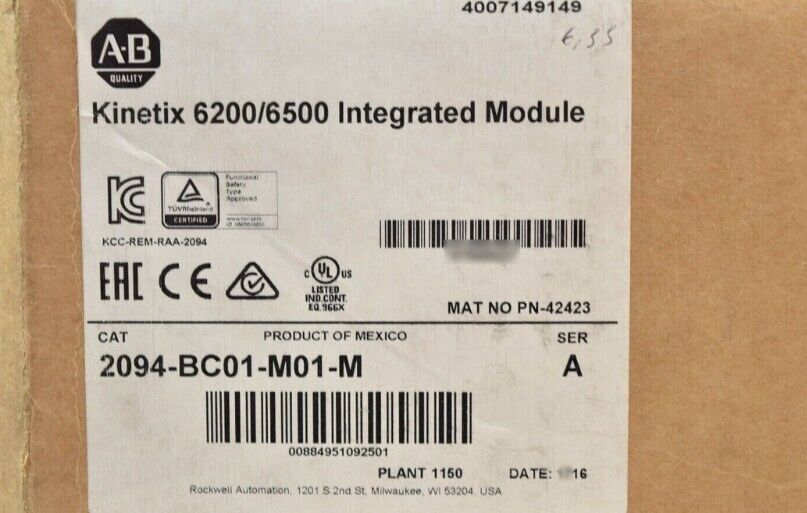 AB Kinetix 6200/6500 Integrated Module - AB