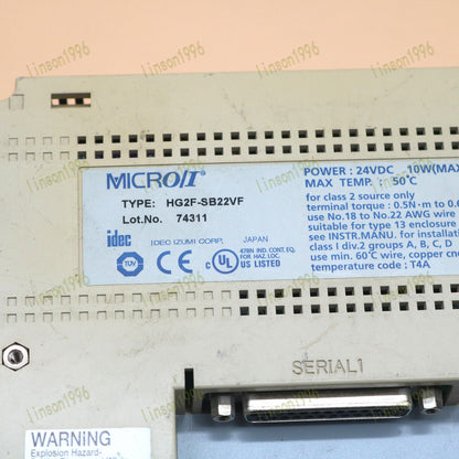 Used IDEC HG2F-SB22VF Screen Tested Good - IDEK
