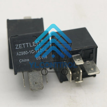 1PC ZETTLER AZ980-1C-12DDE 12VDC Power Relay 5Pins Same as ZZ1413-3-R