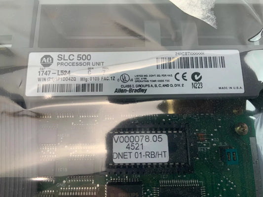 AB 1747-L524 SER C SLC 500 CPU Processor Unit Module - ASROCK