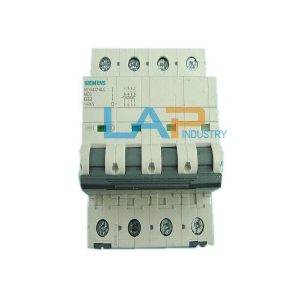 new QTY:1 FOR SIEMENS Air switch Circuit Breaker 5SY6432-8CC 4P 32A