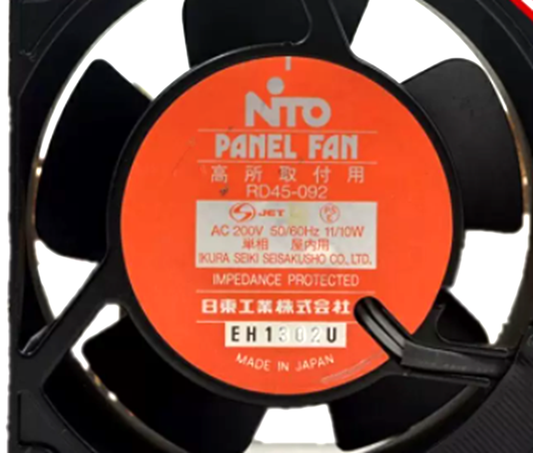 NTO RD45-092 Cooling Fan | NTO RD45-092 Cooling Fan | NTO RD45-092 Cooling Fan | NTO RD45-092 Cooling Fan | NTO RD45-092 Cooling Fan - NTO