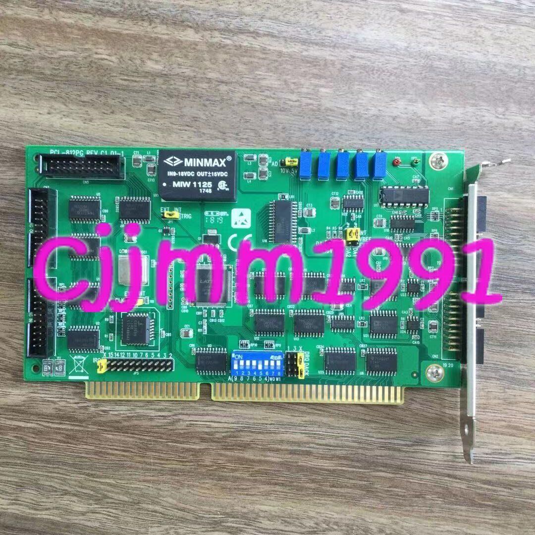 new 1PC Advantech PCL-812PG REV.C1 01-1 data acquisition card - ADVANTECH